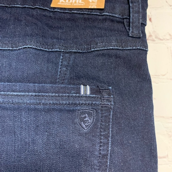 NEW Kuhl Women’s Dark Blue Kontour Flex Jeans Size 16 - Picture 10 of 11